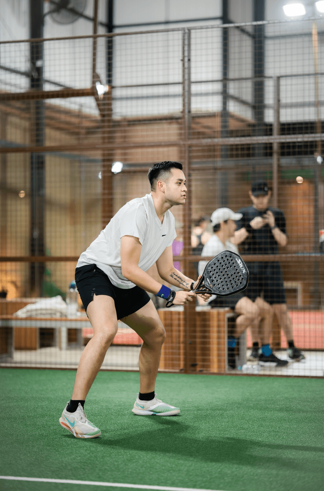 Padel coaching session